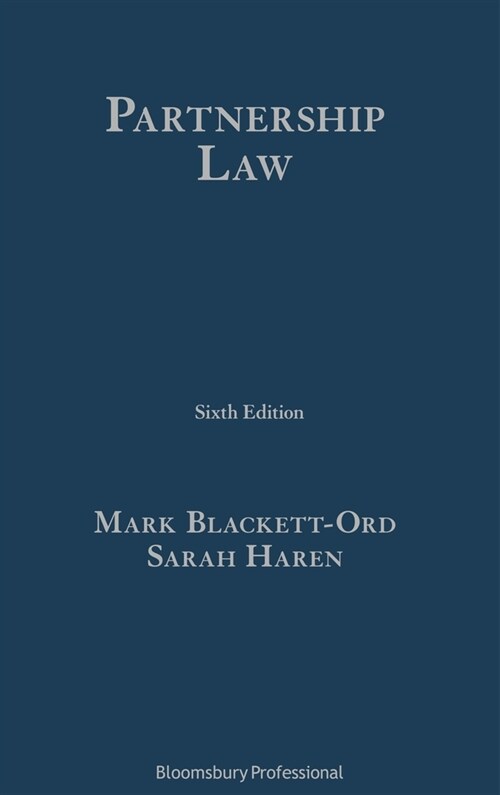 Partnership Law (Hardcover, 6 ed)