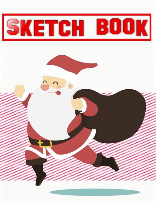 Sketch Book For Ideas Christmas Gift Card: Sketch Book And Drawing Pad For Kids - Mermaids - Black # Extra Size 8.5 X 11 Inch 110 Page Good Prints Bon (Paperback)