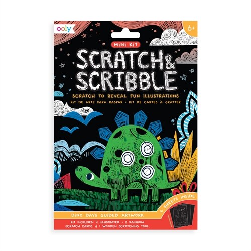 Mini Scratch & Scribble Art Kit - Dino Days (Other)