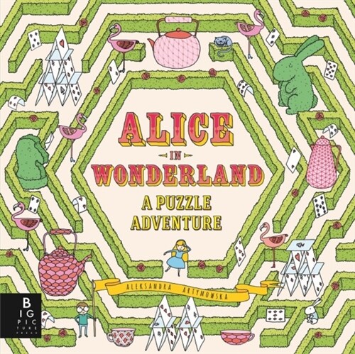 Alice in Wonderland: A Puzzle Adventure (Hardcover)