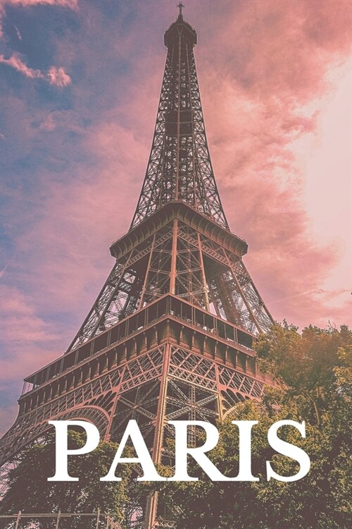 Paris Eiffel Tower Notebook: Diary Paris or Gift for Lover Paris, 100 Pages for Writing Lined Journal For Taking Notes Every Day (Paris Travel Note (Paperback)