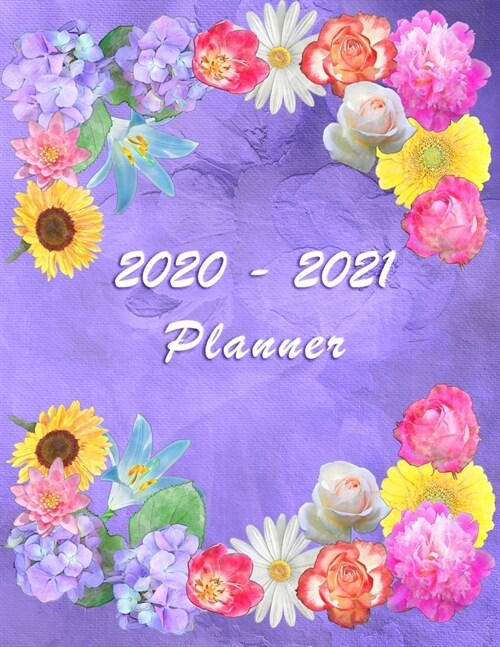 2020 - 2021 - Two Year Planner: Academic and Student Daily and Monthly Planner - July 2020 - June 2021 - Organizer & Diary - To do list - Notes - Mont (Paperback)