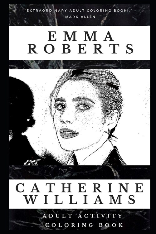 Emma Roberts Adult Activity Coloring Book (Paperback)