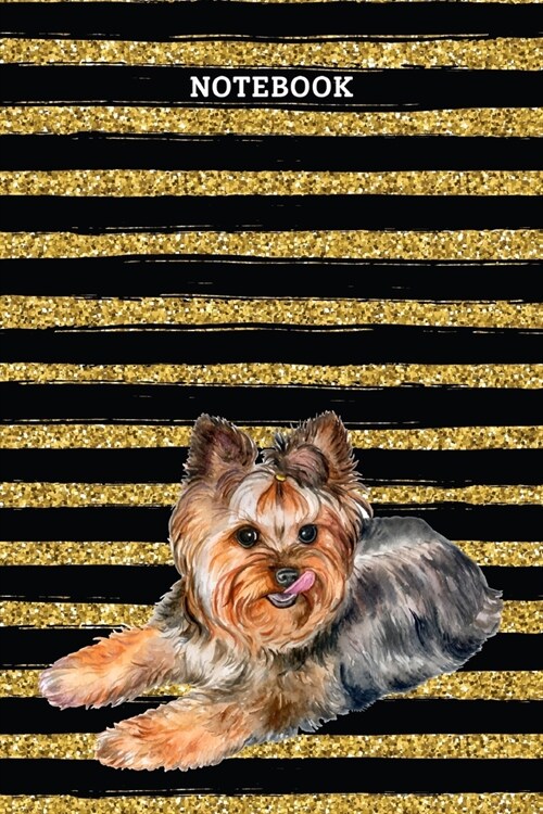 Notebook: Watercolor Yorkshire Terrier Blank Lined Journal To Write In For Notes, Ideas, Diary, To-Do Lists, Notepad - Yorkshire (Paperback)