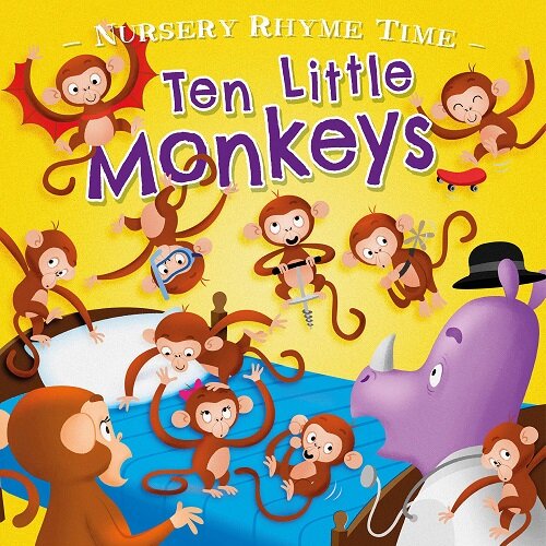 Ten Little Monkeys (Board Books)