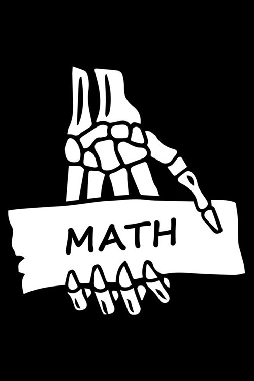 Math Notebook: Black cover Great gift for Teacher, math Lover, nerd, student ( mathematical mindsets ) (Paperback)