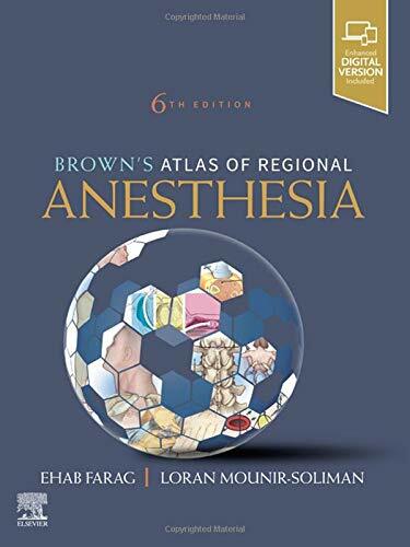 Browns Atlas of Regional Anesthesia (Hardcover, 6)