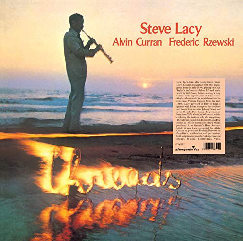 [수입] Steve Lacy & Alvin Curran & Frederic Rzewski - Threads [LP]
