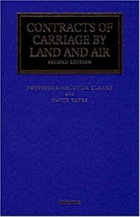 Contracts of Carriage by Land and Air (Hardcover, 2 Rev ed)