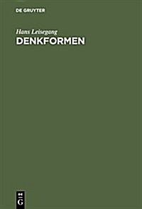 Denkformen (Hardcover, Reprint 2014)