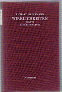 Wirklichkeiten: Essays Zur Literatur (Hardcover)