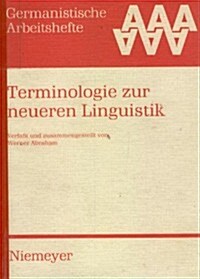 Terminologie Zur Neueren Linguistik (2nd, Hardcover)