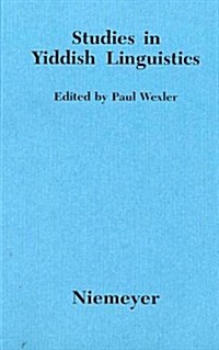 Studies in Yiddish Linguistics (Hardcover)