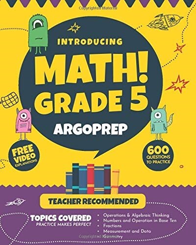 Introducing MATH! Grade 5 by ArgoPrep (Paperback)