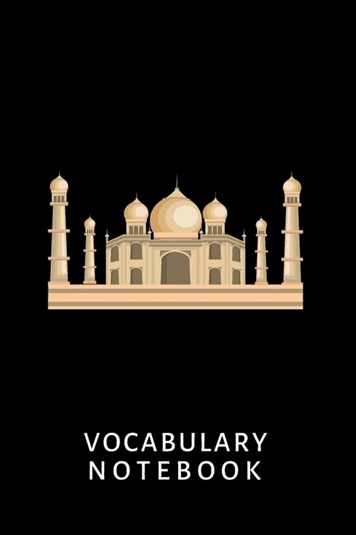 Vocabulary Notebook: Hindi, 6x 9, 2500 words, 110 pages, 2 columns, lines, learn to speak a language (Paperback)