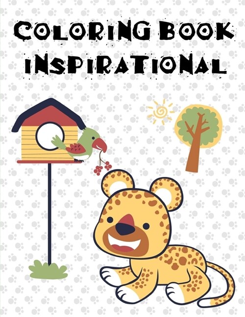 Coloring Book Inspirational: Christmas books for toddlers, kids and adults (Paperback)