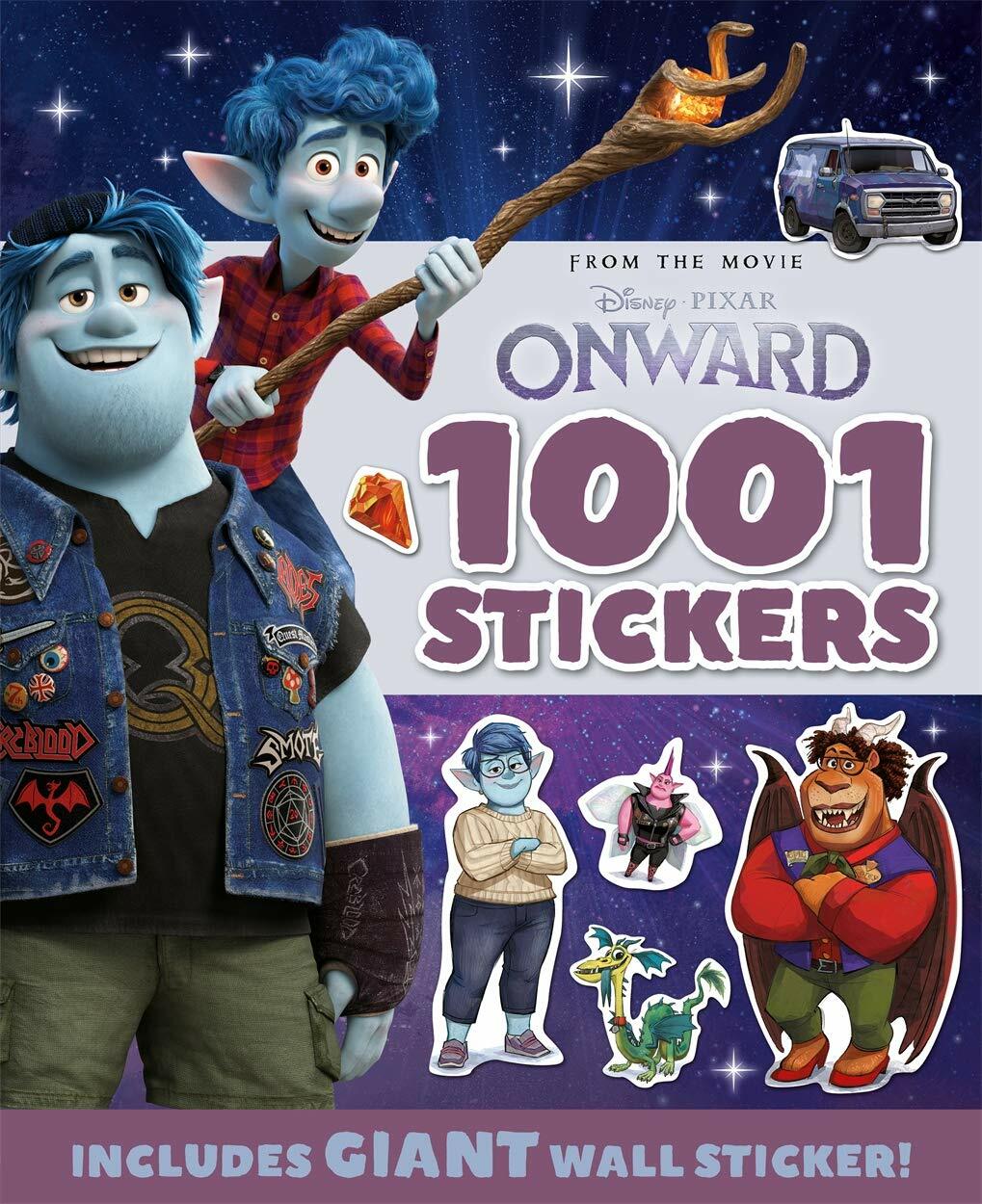 Disney Pixar Onward: 1001 Stickers (Paperback)