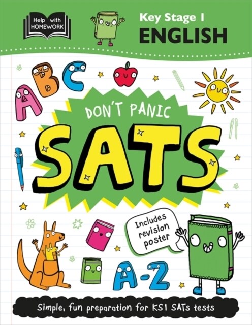 Key Stage 1 English: Dont Panic SATs (Paperback)