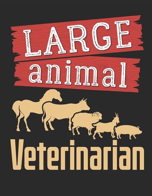 Large Animal Veterinarian: Veterinarian 2020 Weekly Planner (Jan 2020 to Dec 2020), Paperback 8.5 x 11, Calendar Schedule Organizer (Paperback)