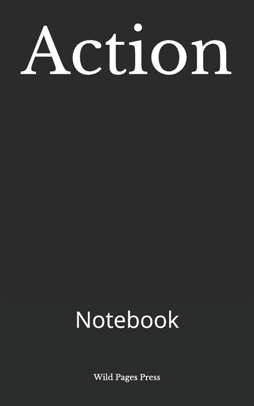 Action: Notebook (Paperback)