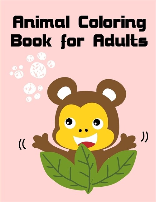 Animal Coloring Book For Adults: A Funny Coloring Pages, Christmas Book for Animal Lovers for Kids (Paperback)