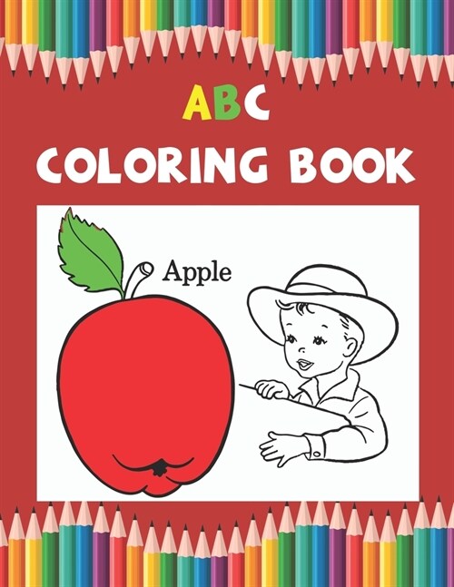 Abc Coloring Book: Best Coloring Book Gift For Kids (Paperback)