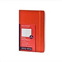Moleskine 2013-2014 Weekly Planner, Horizontal, 18 Month, Pocket, Red, Hard Cover (3.5 X 5.5) (Other)