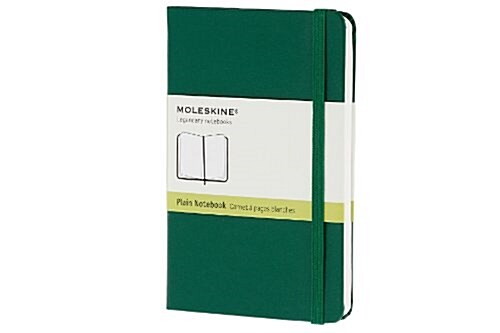 Moleskine Classic Notebook, Pocket, Plain, Oxide Green, Hard Cover (3.5 X 5.5) (Other)