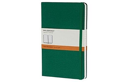 Moleskine Notebook Ruled Oxide Green Hard Cover Large (Hardcover)