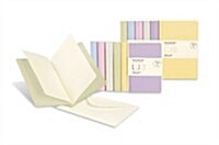 Moleskine Messages Note Card, Pocket, Plain, Iris Blue, Soft Cover (3.5 X 5.5) (Other)
