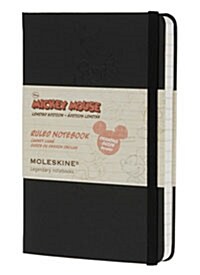 Moleskine Mickey Mouse Limited Edition Notebook, Pocket, Ruled, Black, Hard Cover (3.5 X 5.5) (Hardcover)