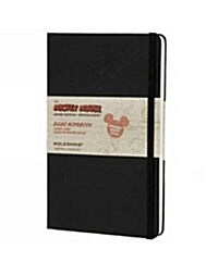 Moleskine Mickey Mouse Limited Edition Notebook, Large, Ruled, Black, Hard Cover (5 X 8.25) (Other)
