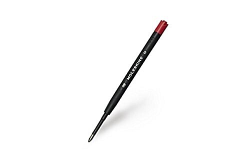 Moleskine Ballpoint Refill, Large Point (1.0 MM), Red Ink (Other)