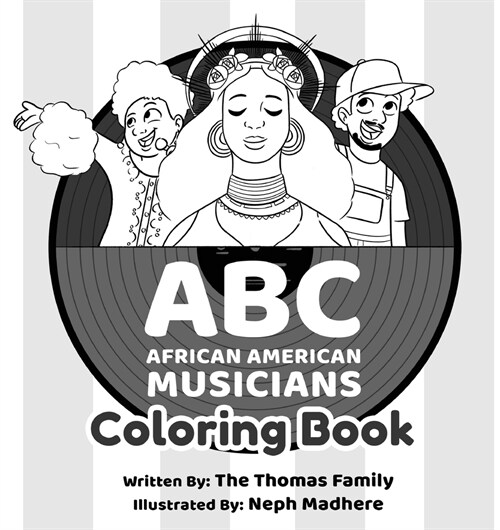 ABC - African American Musicians Coloring Book (Paperback)