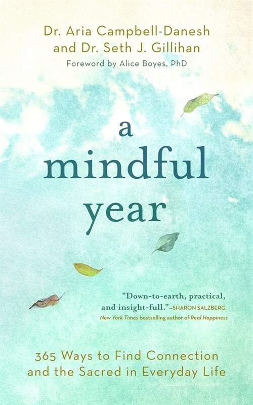 A Mindful Year: 365 Ways to Find Connection and the Sacred in Everyday Life (Paperback)