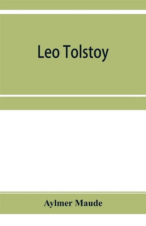 Leo Tolstoy (Paperback)