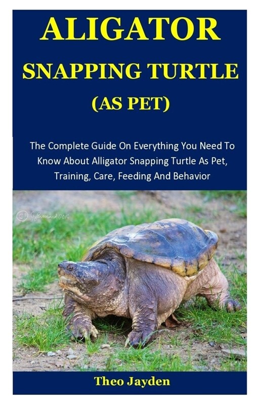Aligator Snapping Turtle As Pet: The Complete Guide On Everything You Need To Know About Alligator Snapping Turtle As Pet, Training, Care, Feeding And (Paperback)