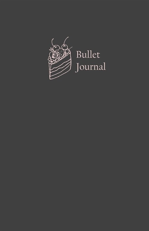 Bullet Journal: Dot Grid Journal Notebook Minimalist Style Cover (5.5x8.5)(No.1) (Paperback)