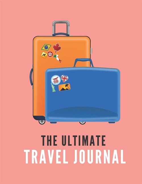 Travel Journal: Lets Go Travel Travel Journal Book Log Record Tracker for Writing, Doodles, Rating, Adventure Journal, Vacation Journ (Paperback)