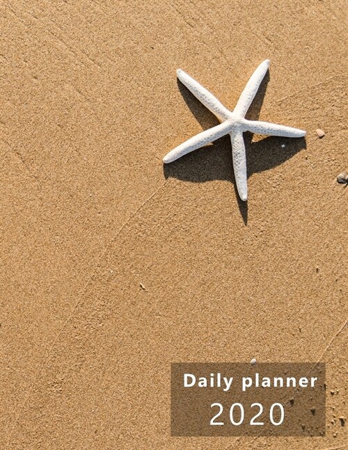 Daily Planner January-December 2020: Large, 1 day per page. Daily Schedule, Goals, To-Dos, Assignments and Tasks. Includes Gratitude section, Meal pla (Paperback)