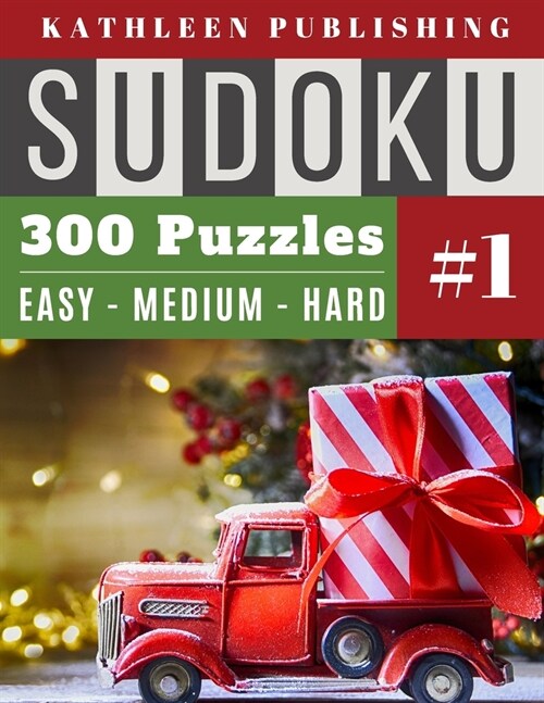 300 Sudoku Puzzles: big sudoku book Sudoku Puzzle 300 games Easy Medium Hard for Beginner to Expert - Christmas Edition - Perfect Gift for (Paperback)