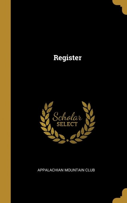 Register (Hardcover)