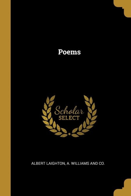 Poems (Paperback)