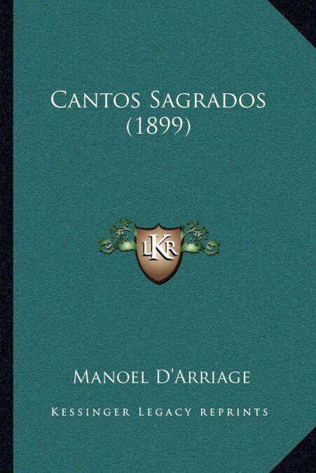 Cantos Sagrados (1899) (Paperback)