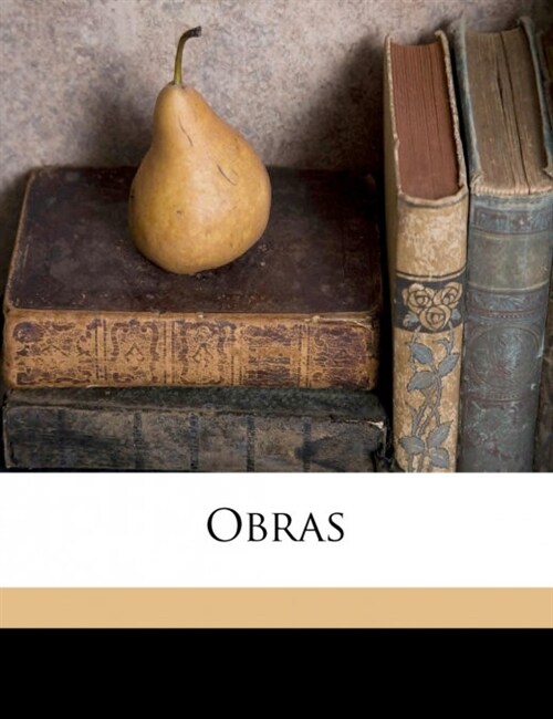 Obras Volume 1 (Paperback)