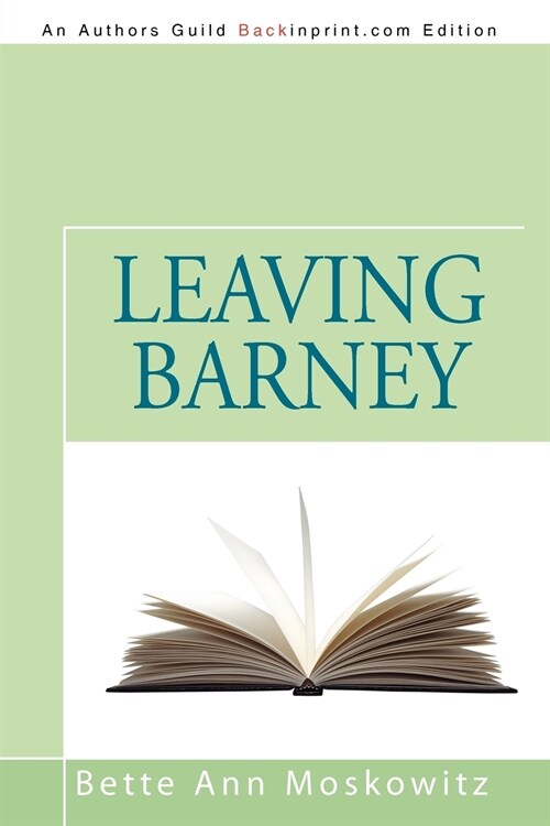 Leaving Barney (Paperback)