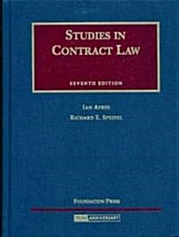 Studies in Contract Law (Hardcover, 7th)