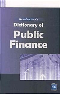 Dictionary of Public Finance (Hardcover)