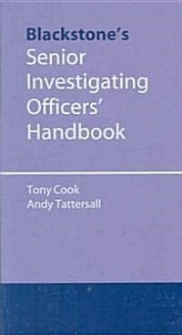 Blackstones Senior Investigating Officers Handbook (Paperback, LAM)