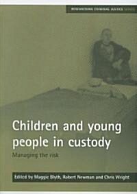 Children and Young People in Custody : Managing the Risk (Paperback)